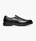 Nunn Bush Wade Work Moc Toe Slip On Comfortable Shoes Black 84915-001
