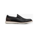 Nunn Bush Chase Casual Moc Toe Slip-On Walking Shoes Black Multi 85106-009