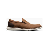 Nunn Bush Chase Casual Moc Toe Slip-On Walking Shoes Cognac  Multi 85106-229