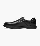 Nunn Bush Wade Work Moc Toe Slip On Comfortable Shoes Black 84915-001