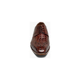 Stacy Adams Tristano Modified Bike Toe Oxford Shoes Cognac 25694-221