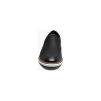 Nunn Bush Chase Casual Moc Toe Slip-On Walking Shoes Black Multi 85106-009