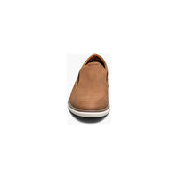 Nunn Bush Chase Casual Moc Toe Slip-On Walking Shoes Cognac  Multi 85106-229