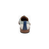 Stacy Adams Gallinari Wingtip Lace Up Leather Shoes Dark Blue Multi 25660-469