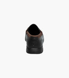 Nunn Bush Luca Moc Toe Penny Loafer Walking Shoes Black Multi 85103-009