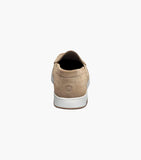 Nunn Bush Luca Suede Moc Toe Venetian Slip On Shoes Stone 85102-275
