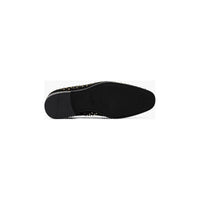 Stacy Adams Sabert Colorful Spike And Stud Slip On Black Multi 25612-009