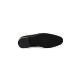 Stacy Adams Sabert Colorful Spike And Stud Slip On Black Multi 25612-009