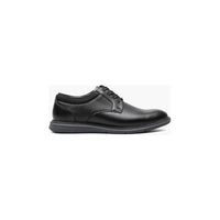 Nunn Bush Chase Plain Toe Oxford Dress Sneaker Shoes Black 85048-001