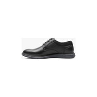 Nunn Bush Chase Plain Toe Oxford Dress Sneaker Shoes Black 85048-001