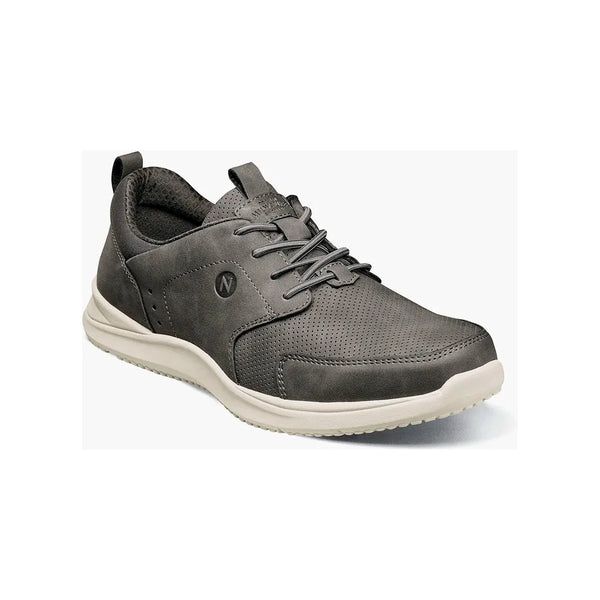 Nunn Bush Conway Moc Toe Oxford Sneaker Charcoal 85098-013