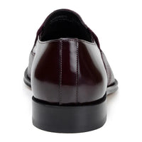 Belvedere Men's Shoes Italian Soft Deerskin ANDREO Burgundy