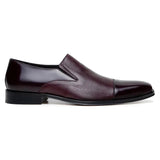 Belvedere Men's Shoes Italian Soft Deerskin ANDREO Burgundy