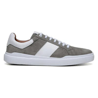 Belvedere Sneaker Suede Leather Olivier Pewter White  Shoes