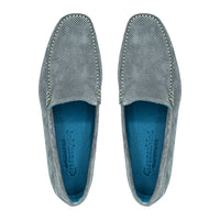 Giovacchini By Belvedere Italian Shoes Diego Suede Slip On Metal - J.Valintin Men's Wear Legend - Diego Metal - 9