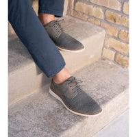Nunn Bush Chase Knit Plain Toe Oxford Walking Shoes Gray Multi 85073 - 062 - J.Valintin Men's Wear Legend - 85073 - 062 - 7 M